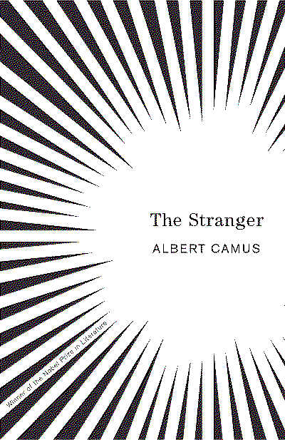 The stranger by Albert Camus book cover